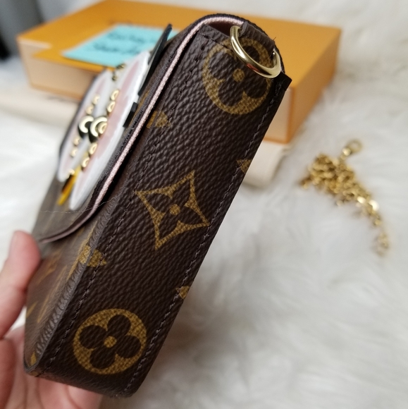 LOUIS VUITTON OWL FELICIE MONO RARE CROSSBODY BAG - Picture 6 of 8